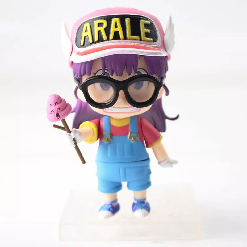 action figure anime dr slump arale 900 nendoroid 10cm Kawaii relaxar urso macacão vestido urso bordado lolita rilukkuma saia geral chapéu japonês kawaii roupas bonito harajuku saias