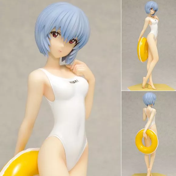 action figure anime eva neon genesis evangelion ayanami rei 16cm 56 Action Figure Evangelion Asuka 1/8 figura modelo de resina gk