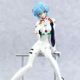 action figure anime eva neon genesis evangelion sega ayanami rei 16cm Action Figure Evangelion Asuka 1/8 figura modelo de resina gk