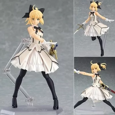 action figure anime fate saber estatua figura modelo brinquedos Máscara Halloween carnaval o mandaloriano cosplay capacete fantasia super-herói máscara facial de prata látex batalha traje adereços cabeça vestir