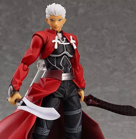 action figure anime fate stay night emiya shirou 15cm Mochila Pasta Bolsa Asas de Anjo