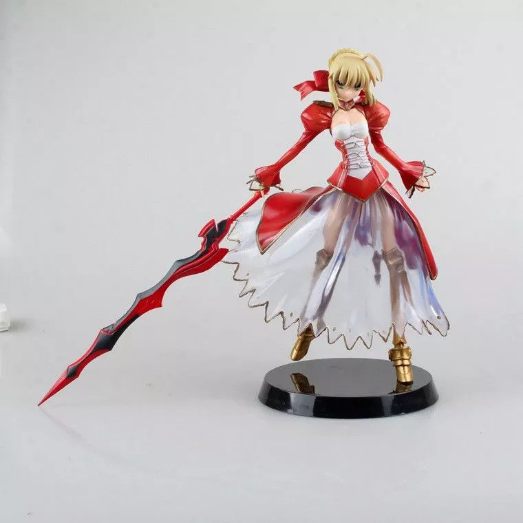 Action Figure Anime Fate Stay Night Fate EXTRA CCC Sabre 27cm