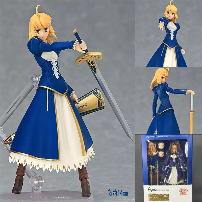 Action Figure Anime Fate Stay Night Figma EX-025 Saber Alter 14cm