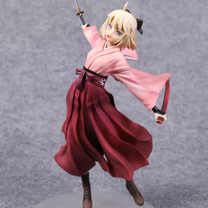 action figure anime fate stay night koha ace sakura saber 22cm Action Figure Anime Fate Stay Night Zero Saber Alter Vodigan Ver. 18cm