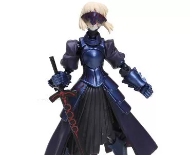 Action Figure Anime Fate Stay Night Saber 15cm