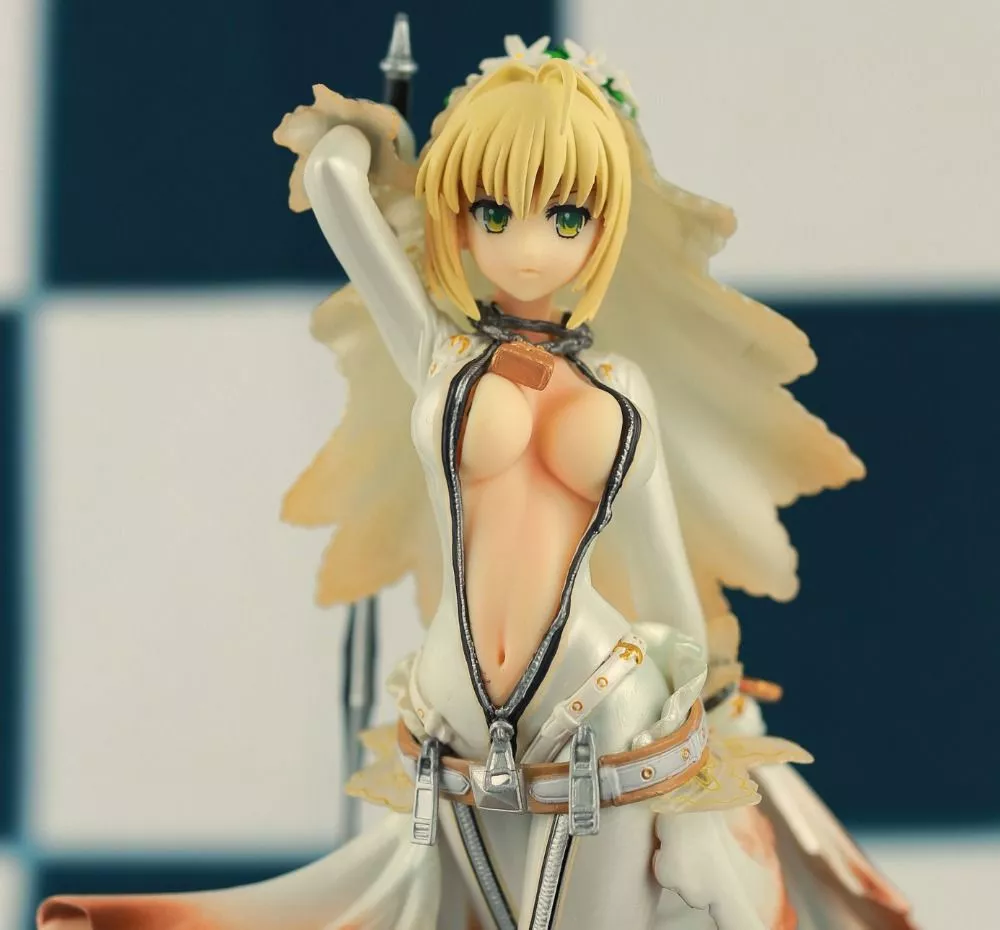 action figure anime fate stay night saber 22cm 61 Action Figure Anime Fate Stay Night Figma EX-025 Saber Alter 14cm