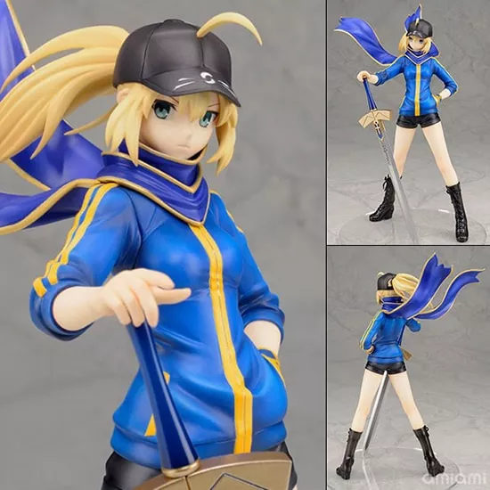 Action Figure Anime Fate zero figura 23cm fate stay night saber jaquetas de beisebol figura ação modelo boneca brinquedo presente