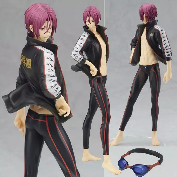 action figure anime free iwatobi swim club rin matsuoka 23cm Action Figure Anime Fate Stay Night Saber Lily Avalon 23cm 48