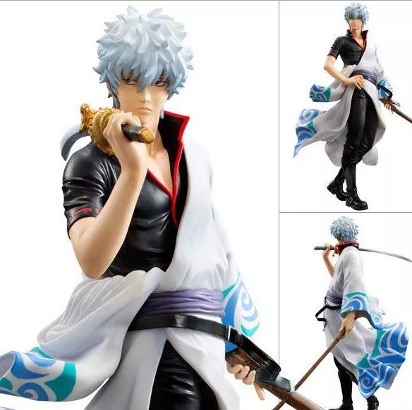 Action Figure Anime Gintama Gintoki Sakata 22cm