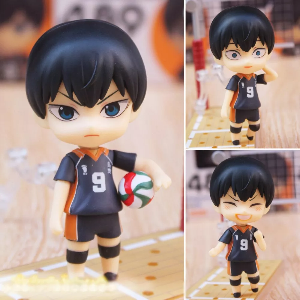 action figure anime haikyuu kageyama tobio nendoroid 489 10cm Luminária Haikyuu kei tsukishima led night light lâmpada para decoração do quarto nightlight crianças criança presente de aniversário haikyu tsukishima 3d lâmpada