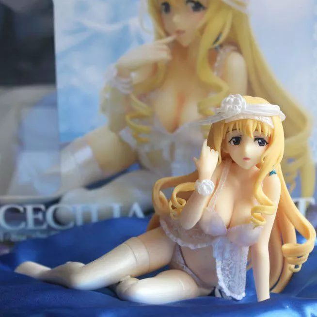 Action Figure Anime Infinite Stratos IS Cecilia Alcott Dream Tech Lingerie ver. 10cm 34
