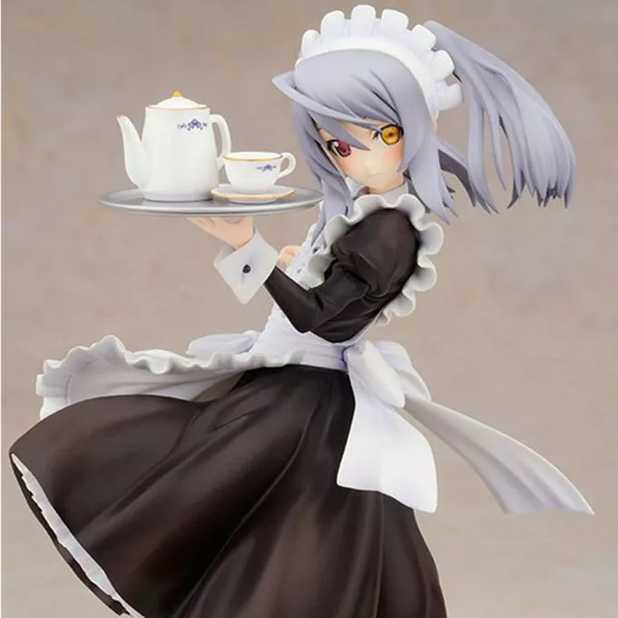 action figure anime infinite stratos is laura bodewig maid ver. 23cm Action Figure Anime Fate Stay Night Saber Lily Avalon 23cm 48