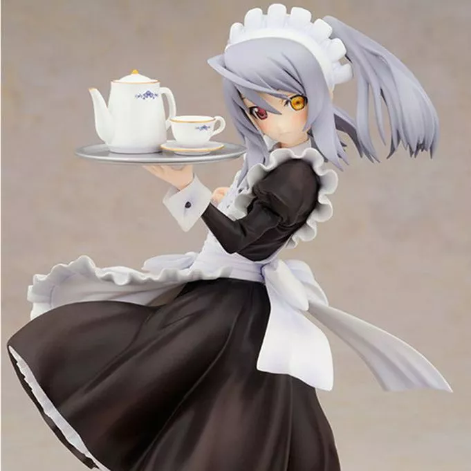 action figure anime infinite stratos is laura bodewig maid ver. 23cm Action Figure Disney Q Posket A Pequena Sereia Ariel 13cm