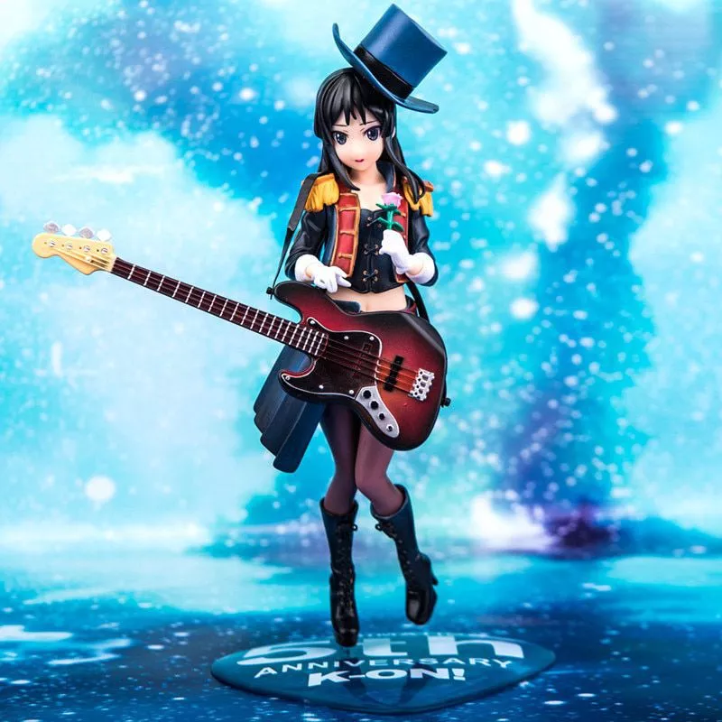action figure anime k on akiyama mio 5th guitarra ver figura de acao pvc Copo My Neighbor Totoro Anime Oussirro moda criativa dupla calor-oposição adorável totoro alta qualidade vidro bebendo estilo dos desenhos animados garrafas de água de vidro