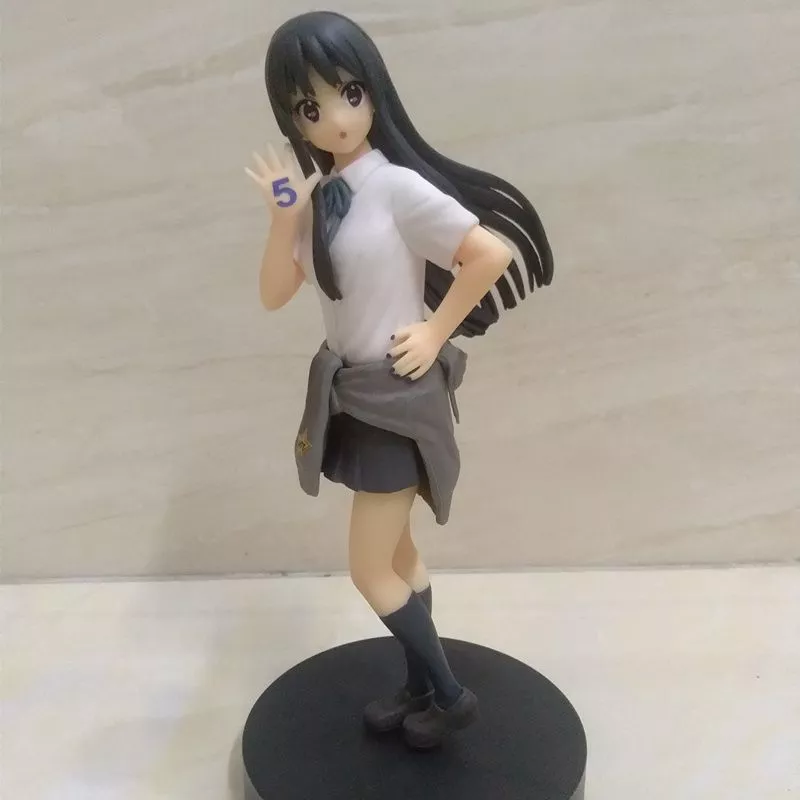 action figure anime k on akiyama mio 5th ver figura de acao pvc collectible modelo Colar Stranger Things colares letra executar alfabeto luz monstro pingentes para mulheres homens cosplay jóias de filme de natal