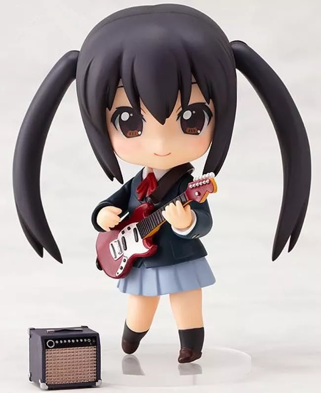 action figure anime k on k on nakano azusa 10cm 104 Action Figure K-ON nakano azusa 104 figura de ação pvc coleção modelo brinquedos para presente natal