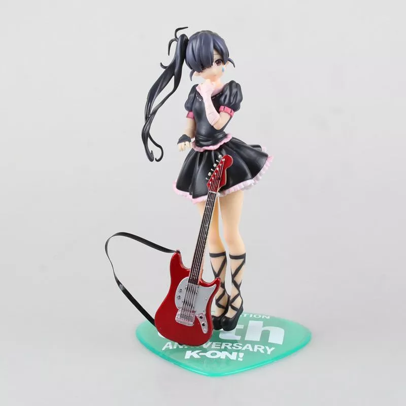 K na música baixo mio figura de ação anime kawaii bonito menina figura 10cm  filme collectible modelo brinquedos boneca presentes - AliExpress