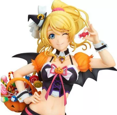 action figure anime love live ayase eli 16cm Pantufa Adulto I Love U Eu Amo Você