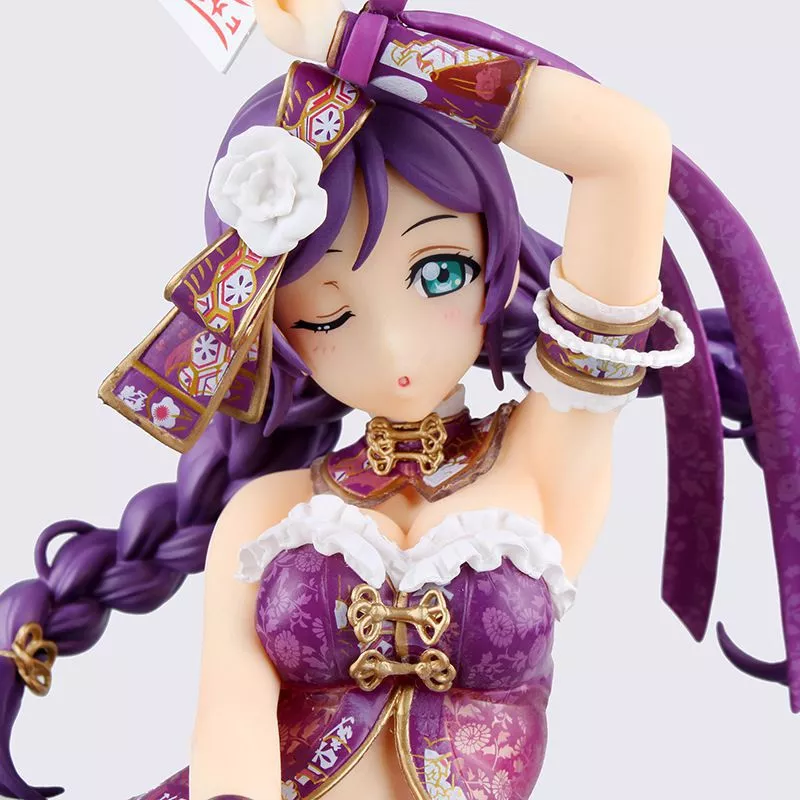 action figure anime love live nozomi tojo 25cm 332 Pantufa Adulto I Love U Eu Amo Você