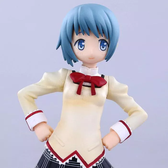 Action Figure Anime Madoka Magica Miki Sayaka 17cm