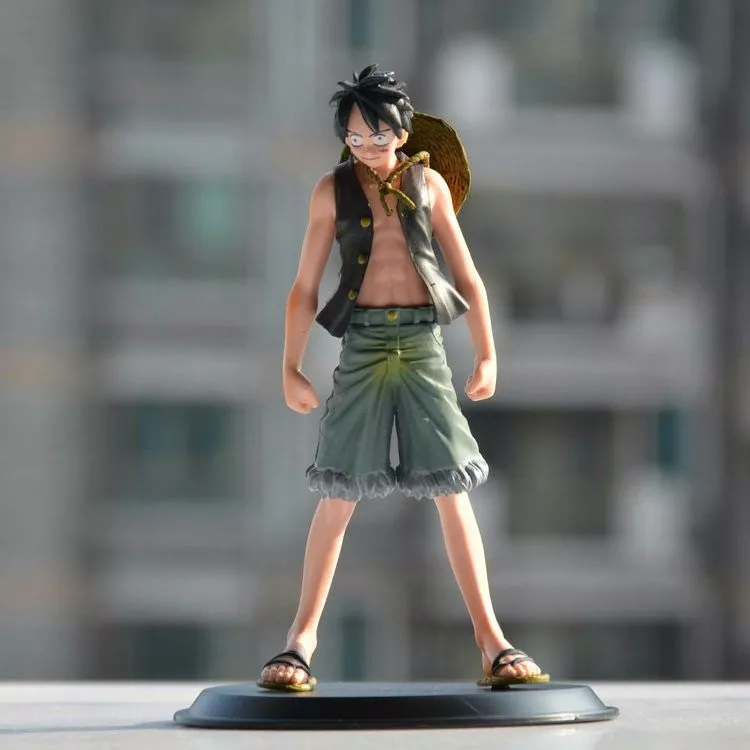 action figure anime monkey. d. luffy palha chapeu luffy pvc figura de acao Pelúcia O Lorax: Em Busca da Trúfula Perdida The Lorax 30cm