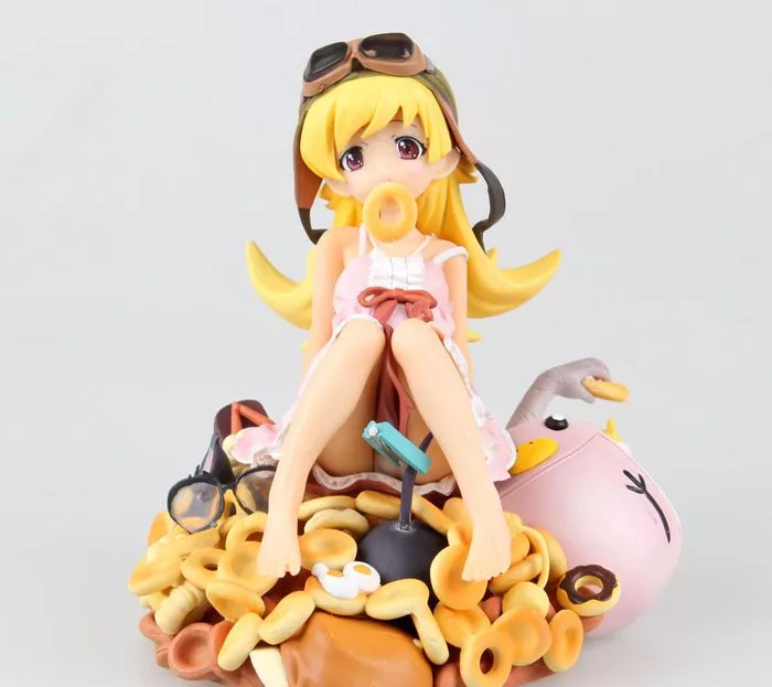 action figure anime monogatari nisemonogatari oshino shinobu 15cm 237 Action Figure Anime Sword Art Online II Gun Gale Online GGO Asada Shino Sinon 20cm