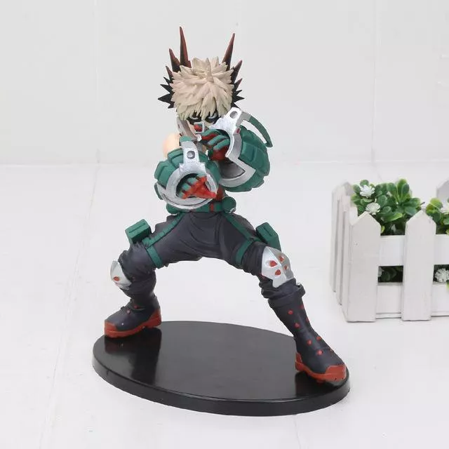 action figure anime my hero academia bakugou katsuki 1 Action Figure Capitã Marvel Vingadores Avengers QPosket 15cm