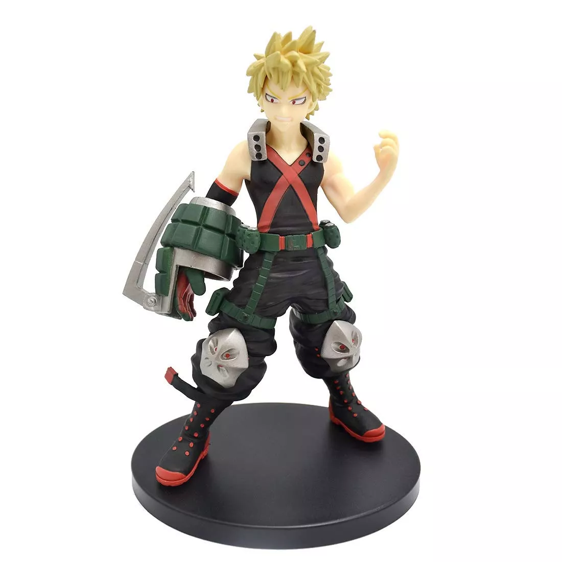 action figure anime my hero academia bakugou katsuki 2 Camiseta My Hero Academia Boku No Uniforme Midoriya Izuku Preto Anime