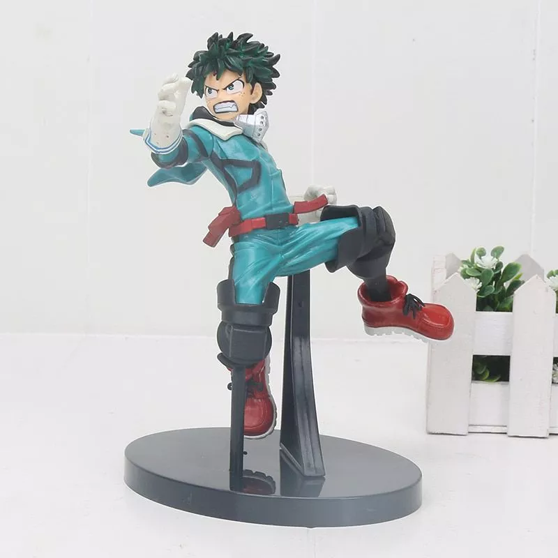 Action Figure Anime My Hero Academia Izuku Midoriya Boku No 1 16cm