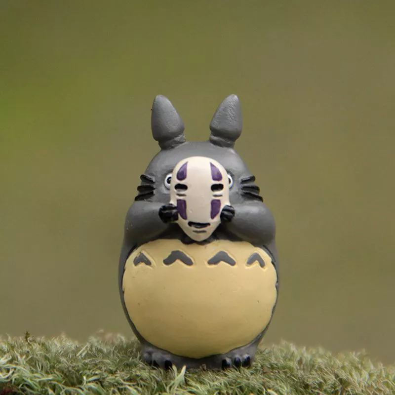 action figure anime my neighbor totoro 3.8cm Chaveiro My Neighbor Totoro Meu vizinho totoro chaveiro figuras dos desenhos animados brinquedo gato do cão pingentes chaveiro feminino dos homens crianças presentes de natal jóias