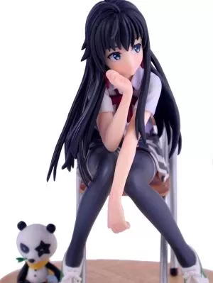 action figure anime my teen romantic comedy yukinoshita yukino 14cm Pantufa Adulto 134 Urso Marrom Fechado