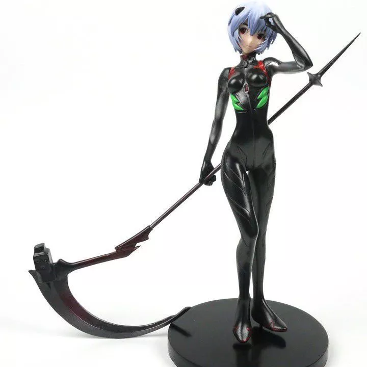 action figure anime neon genesis evangelion ayanami rei 25cm Pelúcia Disney Lilo & Stitch Bateria 18cm