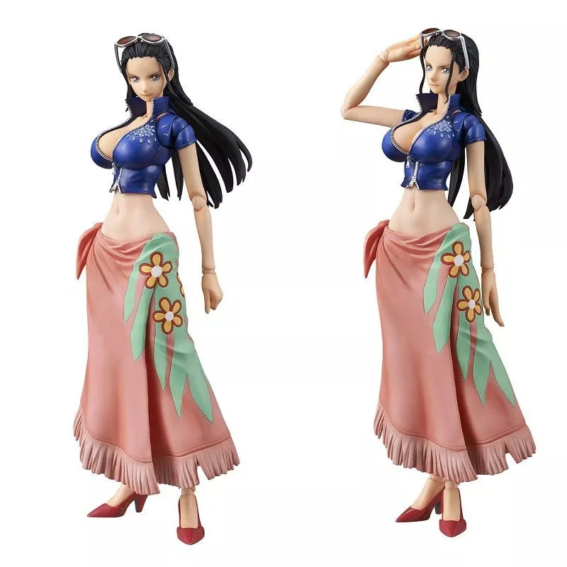 action figure anime one piece 18cm bjd nico robin juncoes moveis pvc figura de Pelúcia Manatee bonito simulação steller mar vacas bonecas macio brinquedo de pelúcia lifelike trichechu mar animal aleta hidrodamalis gigas crianças presentes