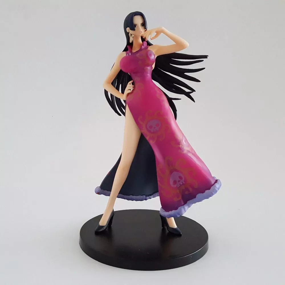 action figure anime one piece boa hancock 18cm Brinco One Piece gota boa hancock cobra hankok luffy brincos dragon ball chaveiro meninas jóias presente