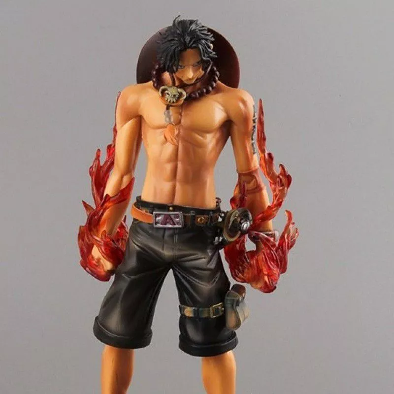 Action Figure Anime One Piece Fire Fist Ace - Portgas D Ace 25cm