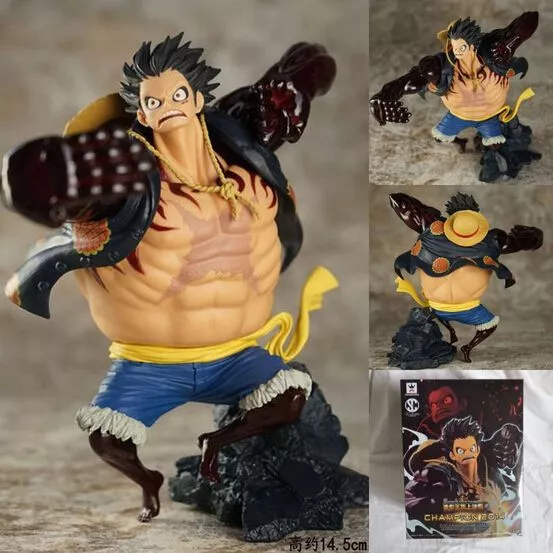 Action Figure  Anime One Piece Gear Fourth Monkey D Luffy Ver. 17cm 33