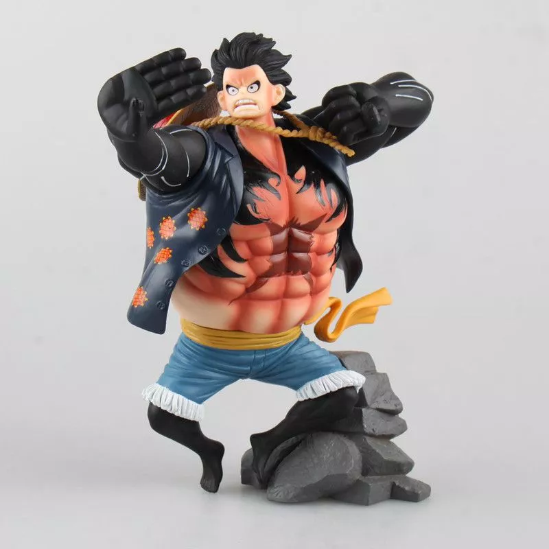 Action Figure Anime One Piece Gear Fourth Monkey D Luffy Ver. 17cm 34