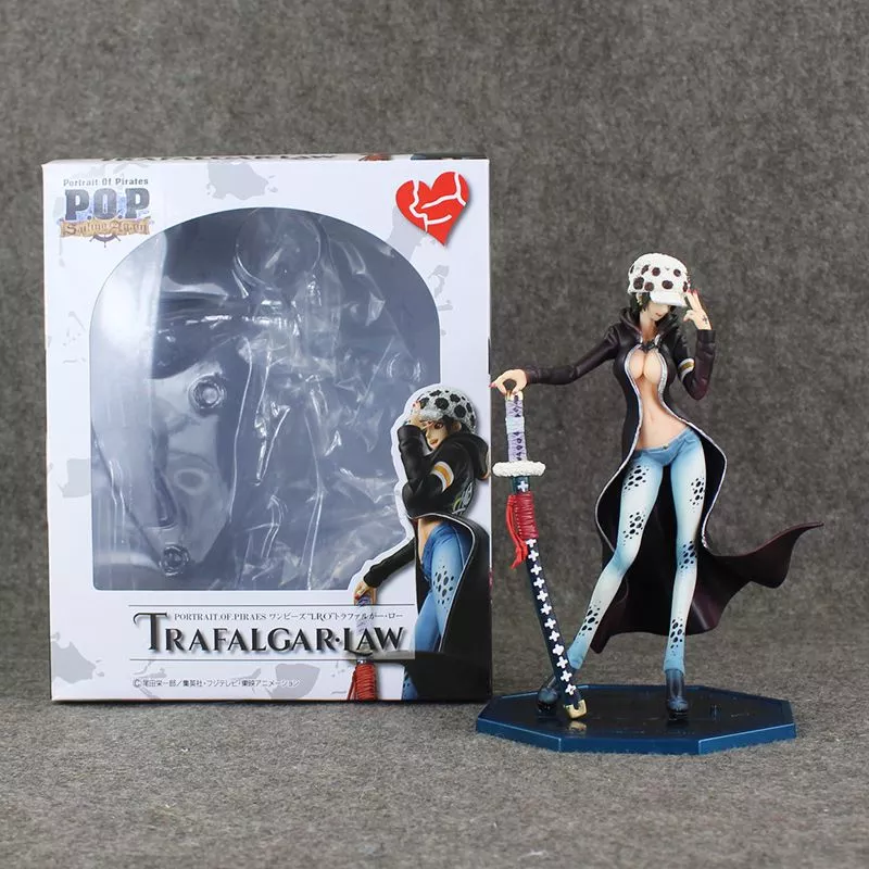 Action Figure Anime One Piece Lei Trafalgar 22cm