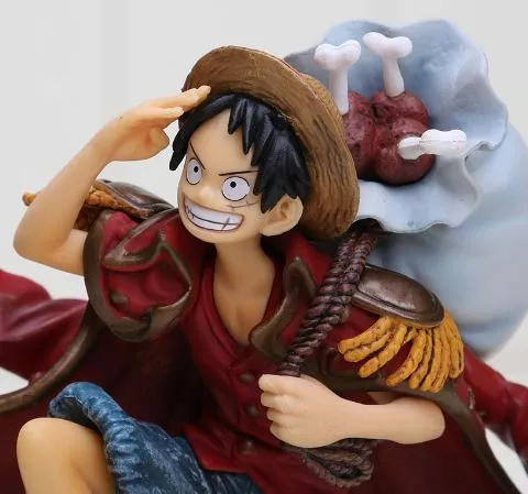 Action Figure Anime One Piece Luffy 15cm