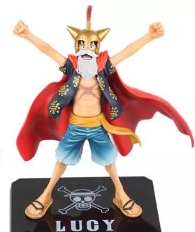 Action Figure Anime One Piece Luffy Gladiador 15cm