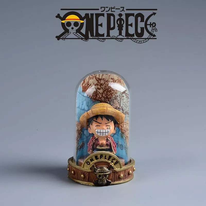 Action Figure Anime One Piece Monkey D Luffy 9cm