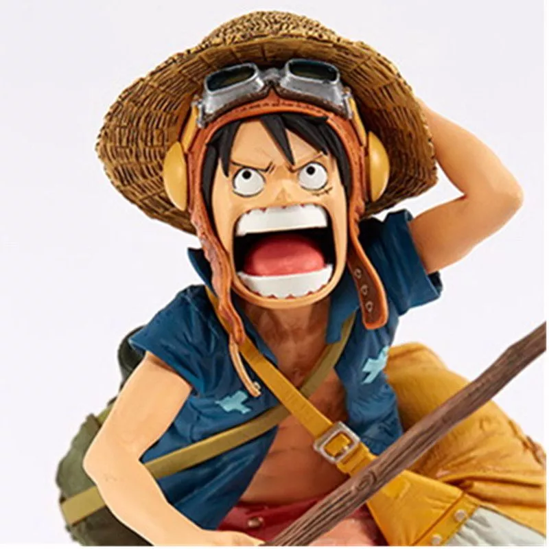 Action Figure Anime One Piece Monkey D Luffy SCultures 15cm