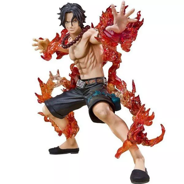 Action Figure Anime One Piece Portgas.D.Ace Battle Version #02 2 Anos Depois Novo Mundo 12cm