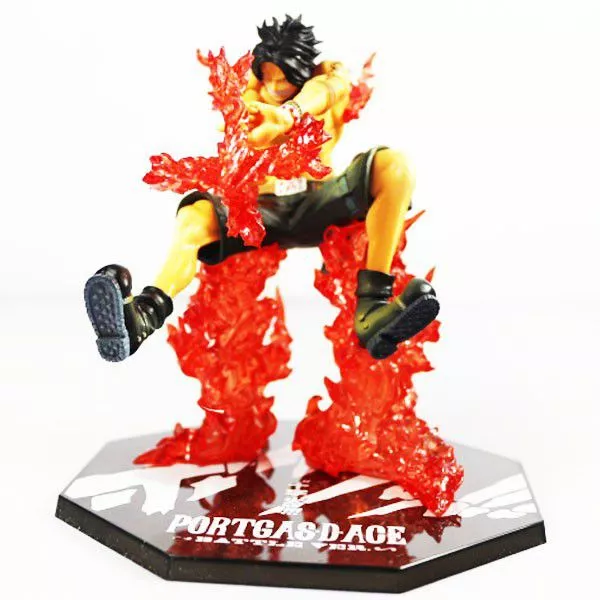 Action Figure Anime One Piece Portgas.D.Ace Battle Version 2 Anos Depois Novo Mundo 13cm