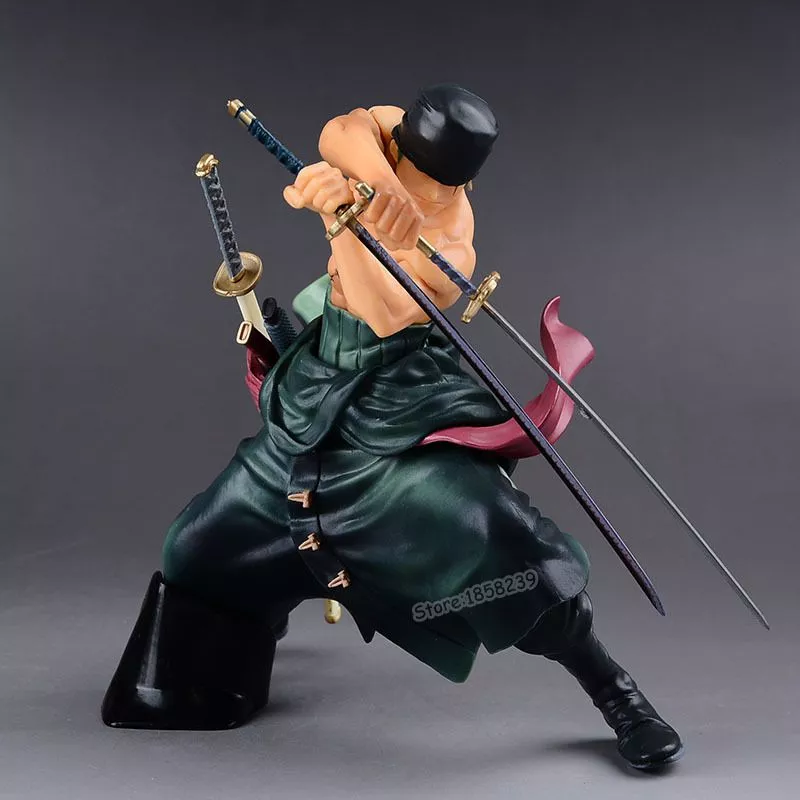 Action Figure Anime One Piece Roronoa Zoro 17cm 78