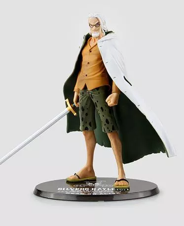 Action Figure Anime One Piece Silvers Rayleigh 17cm
