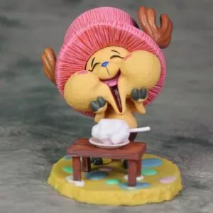 action figure anime one piece tony t chopper happy ver. 10cm Protetor P/ Cabo Usb Celular Tony Tony Chopper Anime One Piece