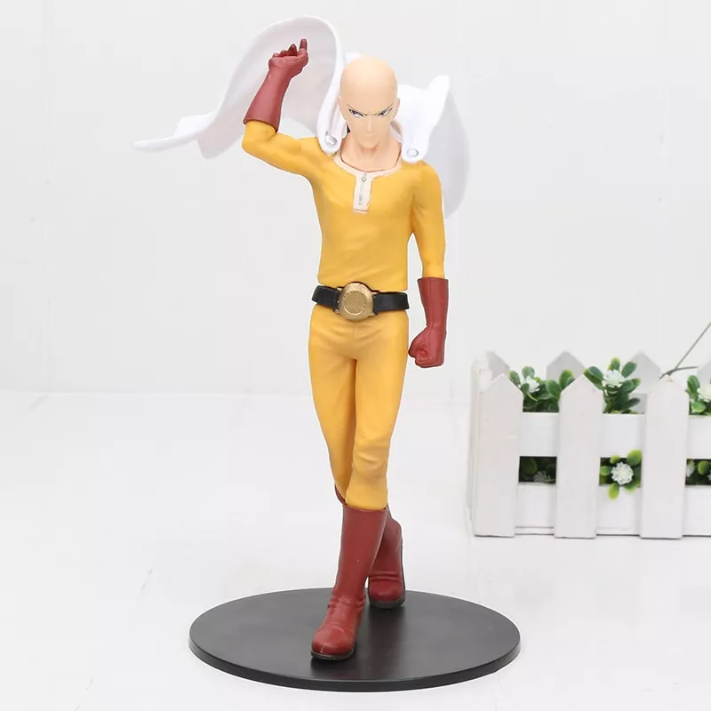 action figure anime one punch man saitama dxf genos 15cm 3ª temporada de One Punch Man é confirmada.