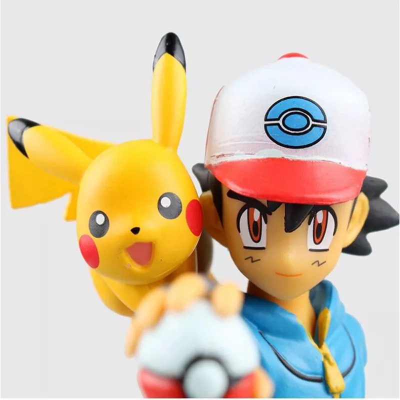 action-figure-anime-pokemon-ash-ketchum-satoshi-pikachu-14cm-56