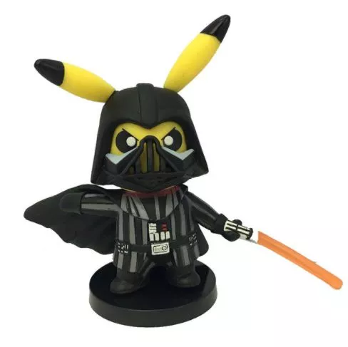 Action Figure Anime Pokemon Pikachu Cosplay Darth Vader 11cm